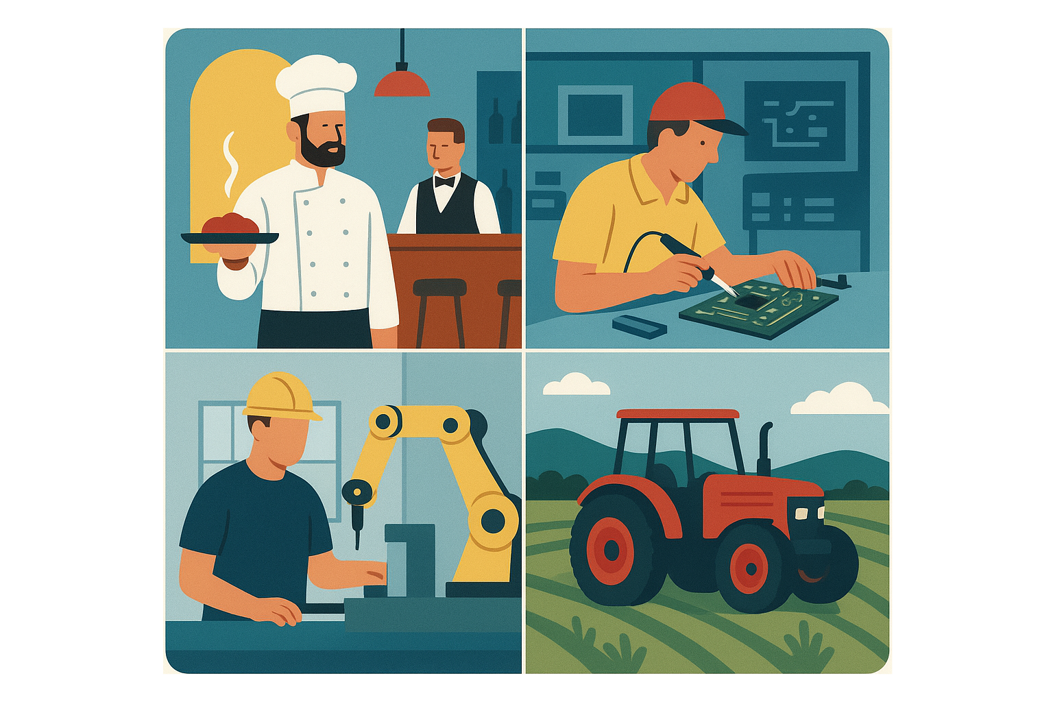 Diverse team in professional setting